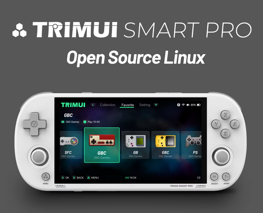 Trimui - The Ultimate Portable Retro Handheld Gaming Console | Buy Now at The Mini Arcade